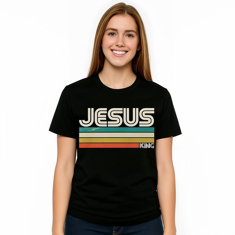 Camiseta Unissex 'Jesus King'