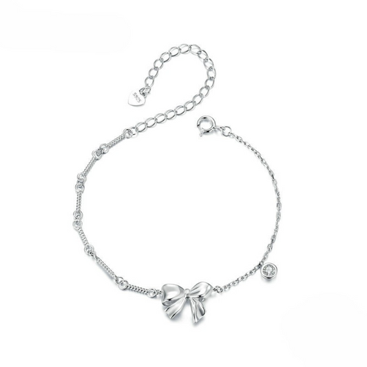 Pulseira Laço Prata 925