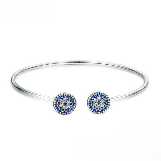 Pulseira Olho da Fortuna Prata 925