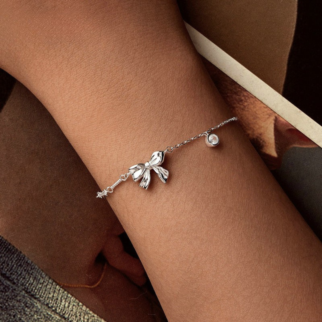 Pulseira Laço Prata 925