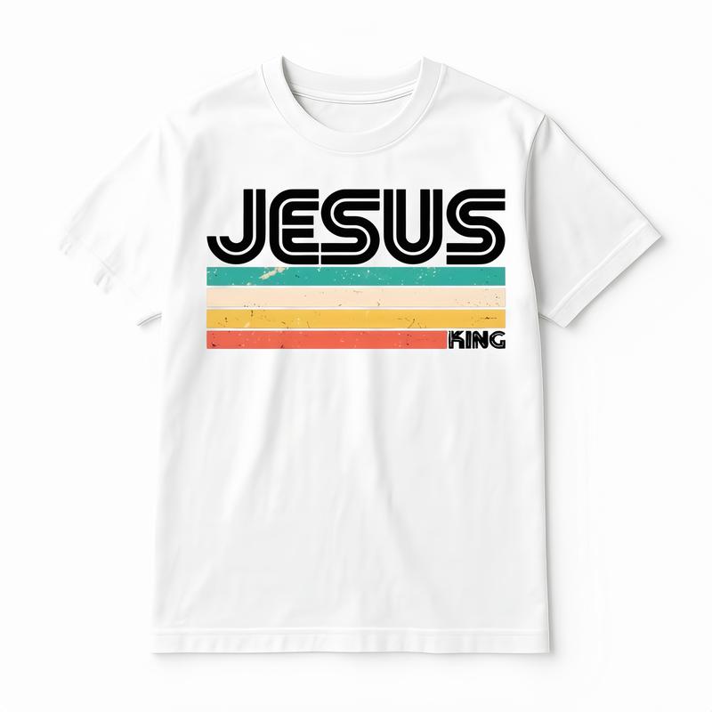 Camiseta Unissex 'Jesus King'