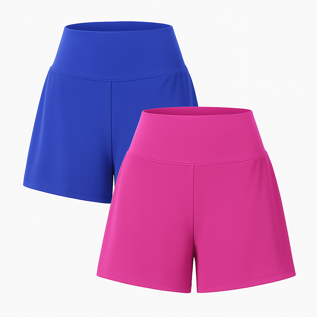 Shorts Modelador Dry-Fit Dupla Camada - Compre 1 Leve 2