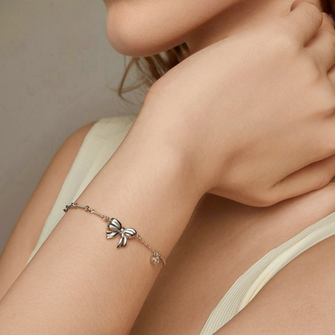 Pulseira Laço Prata 925