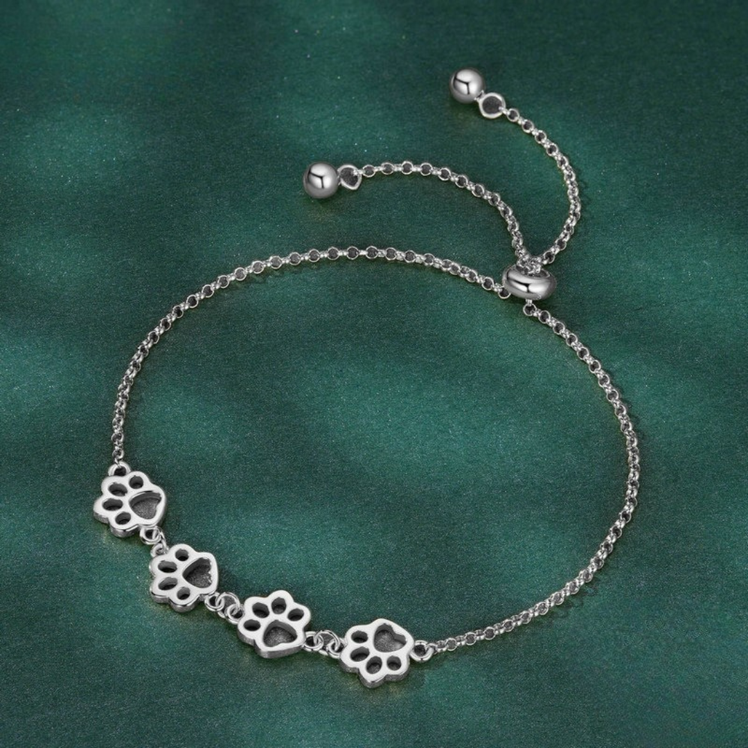 Pulseira Pegadas Eternas Prata 925