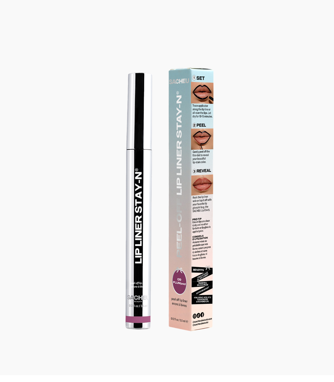 LipLiner® Contorno Labial de Longa Duração (Compre 1 Leve 2)