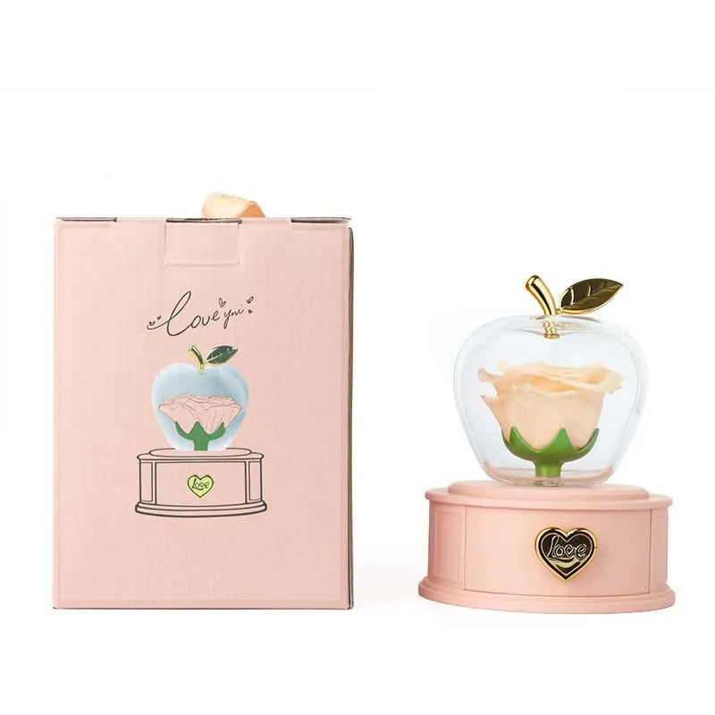 Caixa Maça & Rosa Eterna