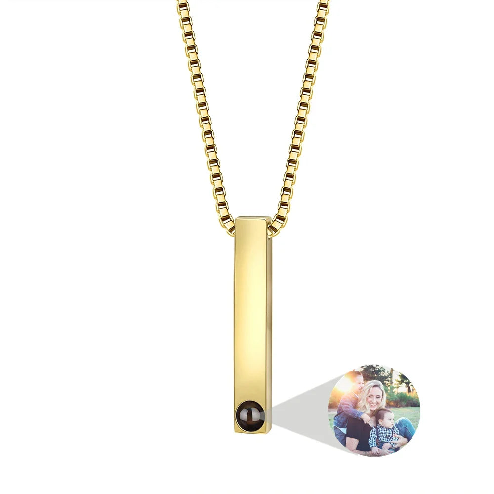 Colar Memórias Masculino | Personalizado com foto