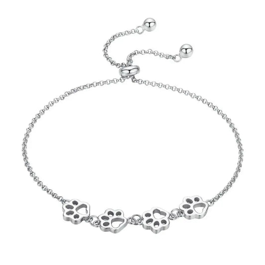 Pulseira Pegadas Eternas Prata 925