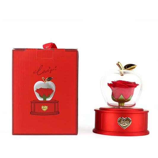 Caixa Maça & Rosa Eterna