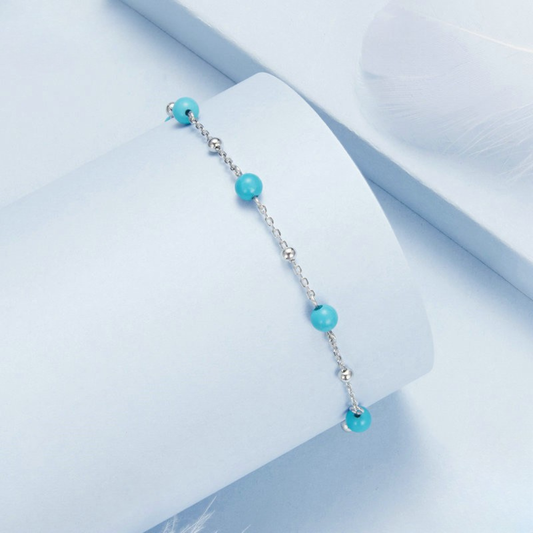 Pulseira Turquesa Serena Prata 925