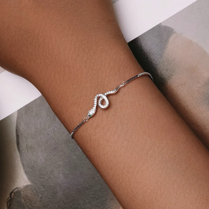 Pulseira Serpente Prata 925