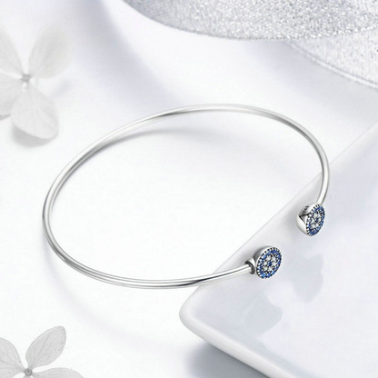 Pulseira Olho da Fortuna Prata 925
