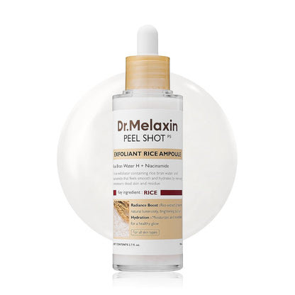 Dr. Melaxin™ Peel Shot – Esfoliante de Arroz (80ml)