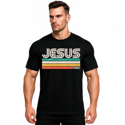 Camiseta Unissex 'Jesus King'