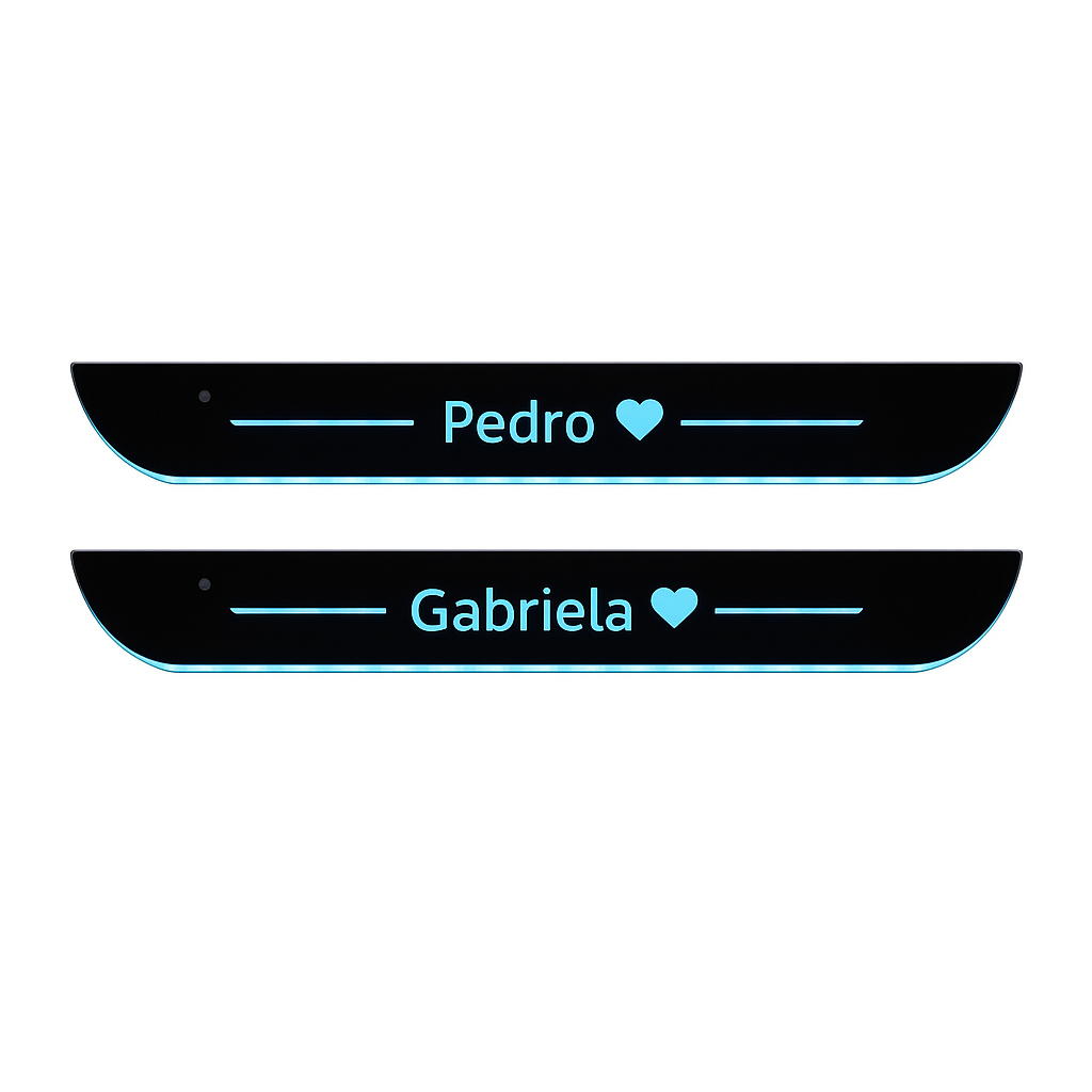 PortaLux® – Soleira com LED Personalizada