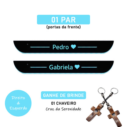 PortaLux® – Soleira com LED Personalizada (50%OFF)