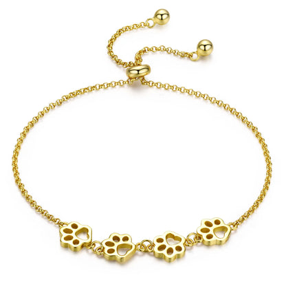 Pulseira Pegadas Eternas Prata 925