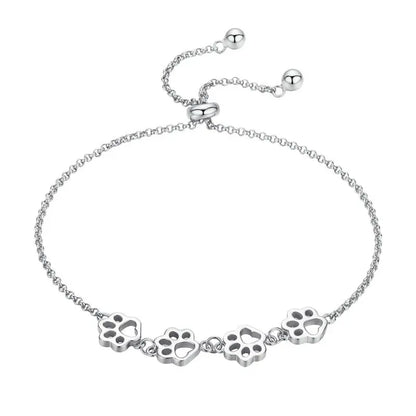 Pulseira Pegadas Eternas Prata 925