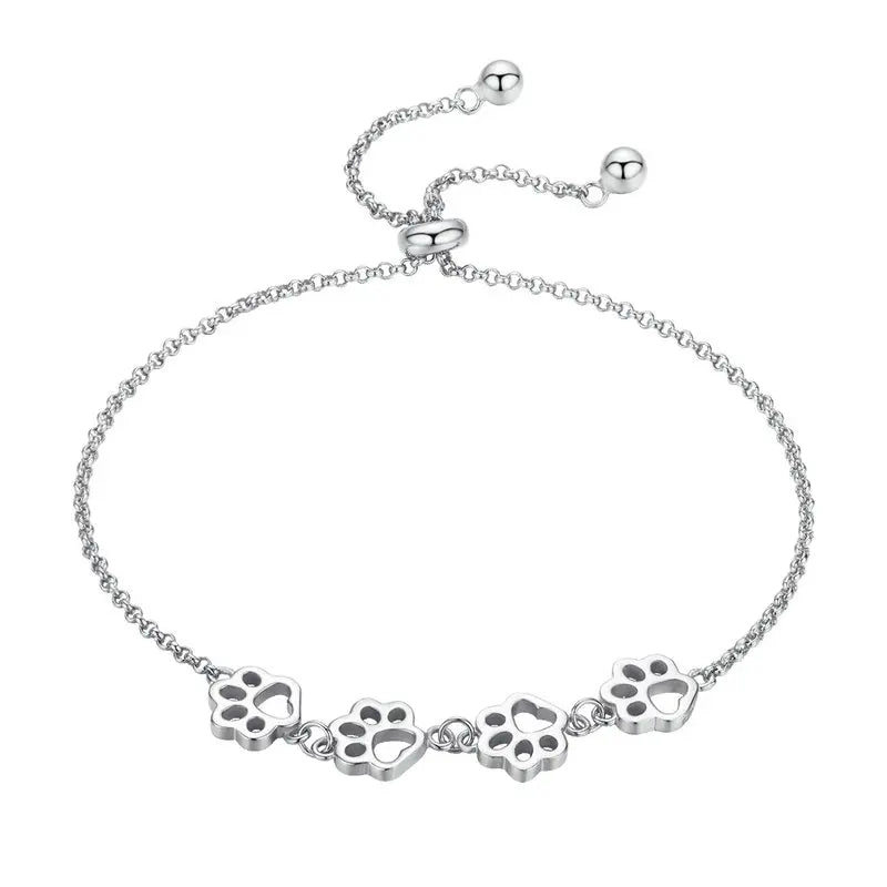 Pulseira Pegadas Eternas Prata 925