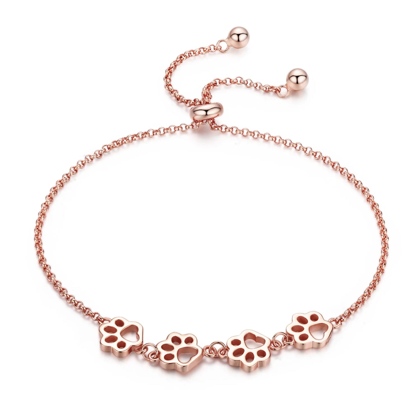 Pulseira Pegadas Eternas Prata 925